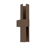 Eglo Światło Ścienne Montelauro Aluminium Zardzewiały Up & Down 7W 800lm - 865 Światło Dzienne | IP65