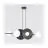 Emibig Lampa Wisząca Volum Stal Czarny | Nadaje Się Do 6x G9 - Max 8W