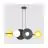 Emibig Lampa Wisząca Volum Stal Czarny | Nadaje Się Do 6x G9 - Max 8W