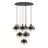 Eglo Lampa Wisząca Ariscani 1 Stal Czarny | Nadaje Się Do 10x E27