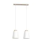 Emibig Lampa Wisząca Bolero Stal Valkoinen | Nadaje Się Do 2x E27 - Max 15W
