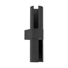 Eglo Światło Ścienne Montelauro Aluminium Czarny Up & Down 7W 800lm - 865 Światło Dzienne | IP65